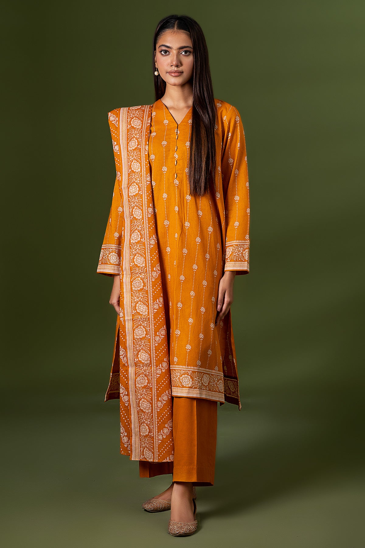 3 Piece Khaddar Suit – Kayseria Pakistan