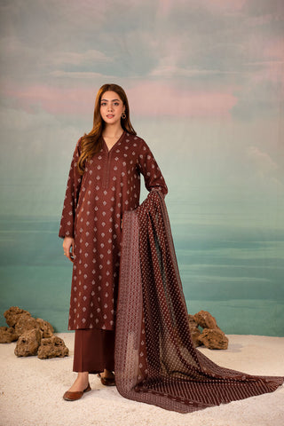 3 Piece Cotton Lawn Suit