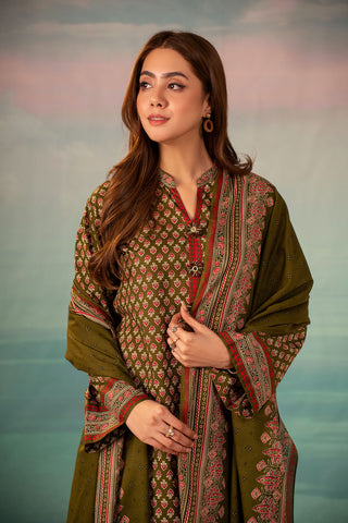 3 Piece Cotton Lawn Suit