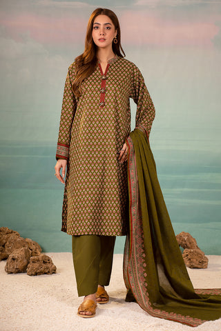 3 Piece Cotton Lawn Suit