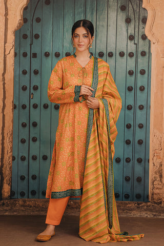 3 Piece Cotton Lawn Suit