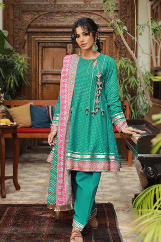 3 Piece Cotton Lawn Suit