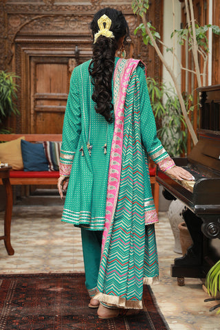 3 Piece Cotton Lawn Suit