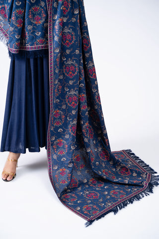 1 Piece Viscose Karandi Shawl