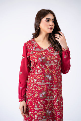 2 Piece Viscose Karandi Shirt & Shalwar