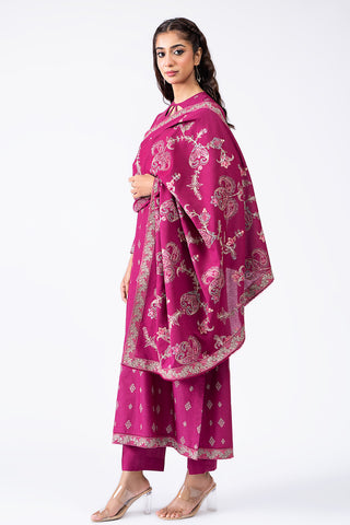 3 Piece Viscose Karandi Suit