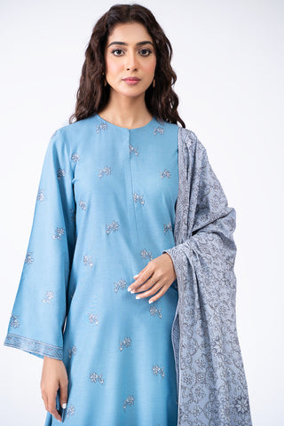 3 Piece Viscose Karandi Suit