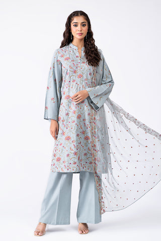 3 Piece Viscose Karandi Suit