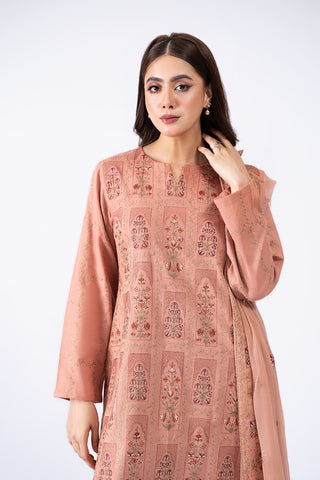 3 Piece Cotton Karandi Suit