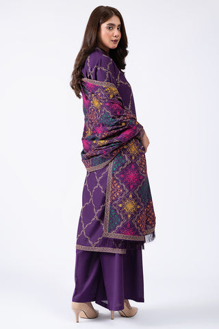 3 Piece Viscose Karandi Suit