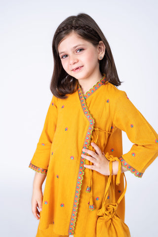 2 Piece Cotton Karandi Shirt & Shalwar