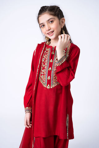 3 Piece Cotton Silk Suit