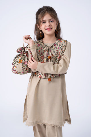 3 Piece Khaddar Suit