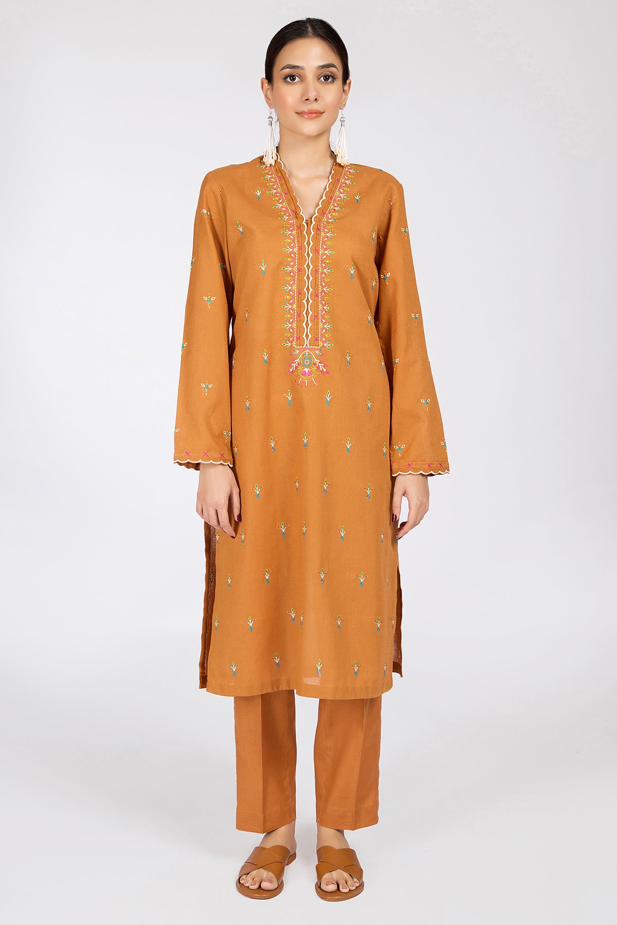 2 Piece Khaddar Shirt & Trouser