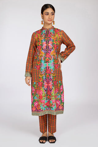 2 Piece Khaddar Shirt & Trouser