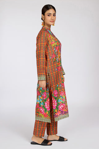 2 Piece Khaddar Shirt & Trouser