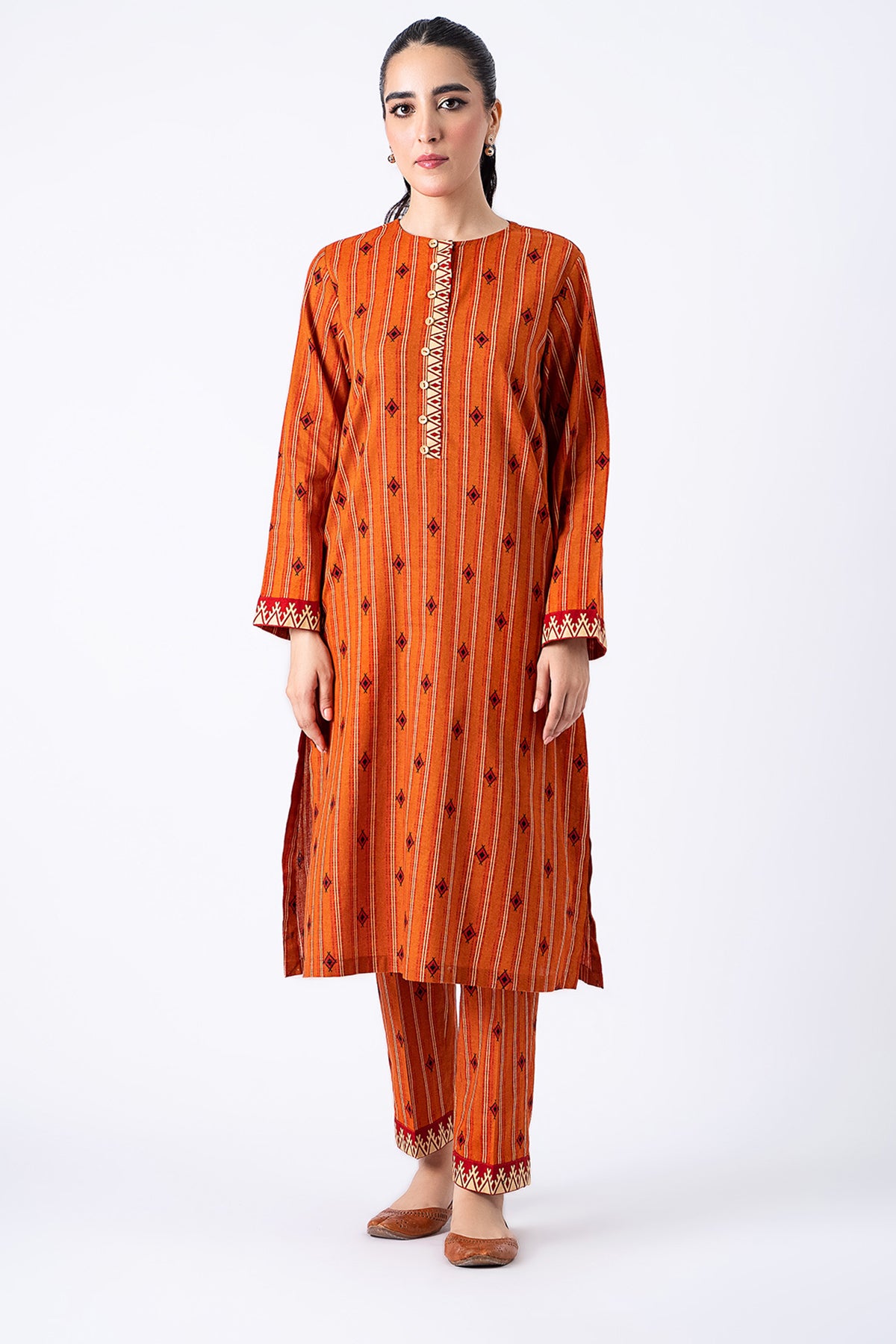 2 Piece Khaddar Shirt & Trouser