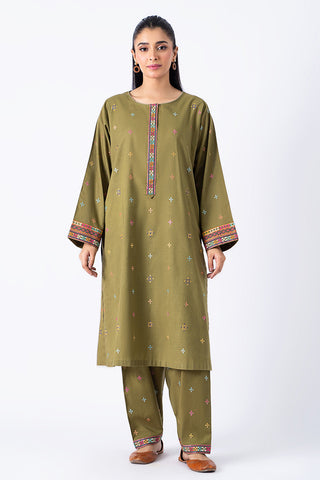 2 Piece Khaddar Shirt & Shalwar