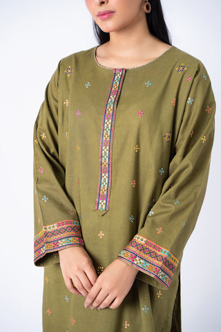 2 Piece Khaddar Shirt & Shalwar