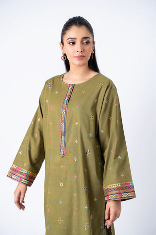 2 Piece Khaddar Shirt & Shalwar