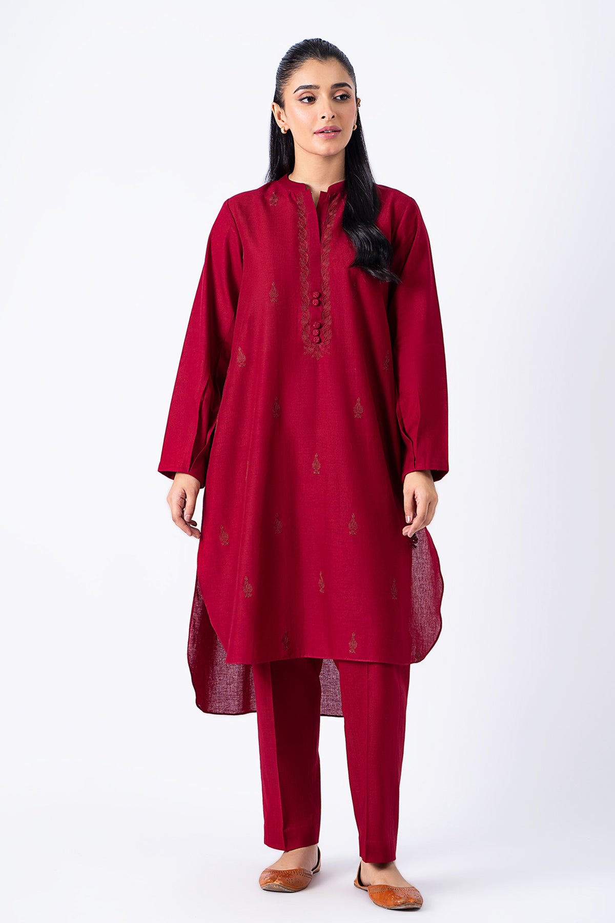 2 Piece Khaddar Shirt & Trouser