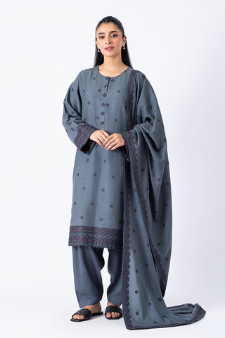 3 Piece Cotton Karandi Suit