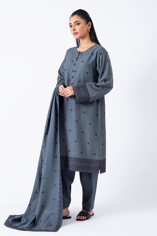 3 Piece Cotton Karandi Suit