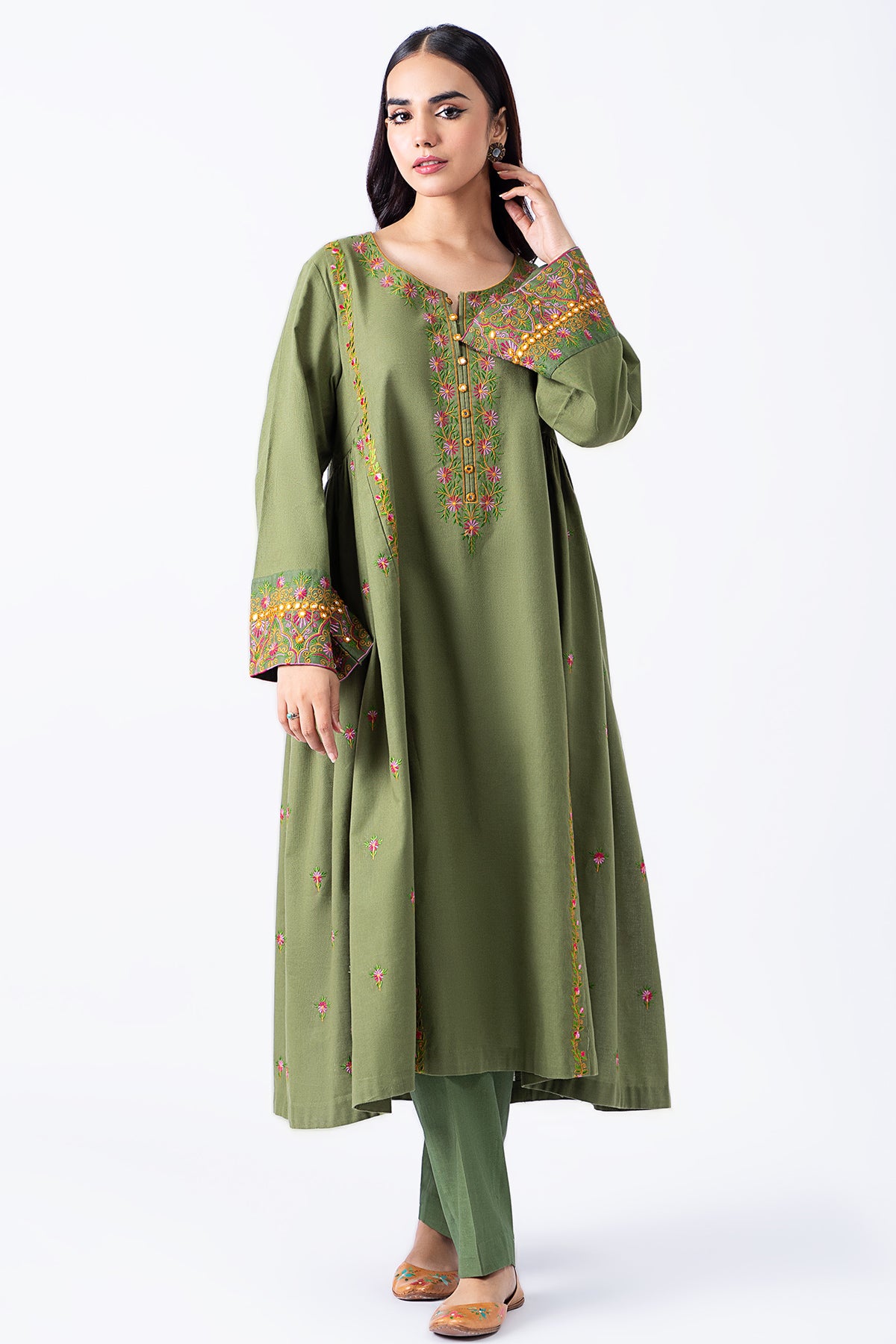 2 Piece Khaddar Shirt & Trouser