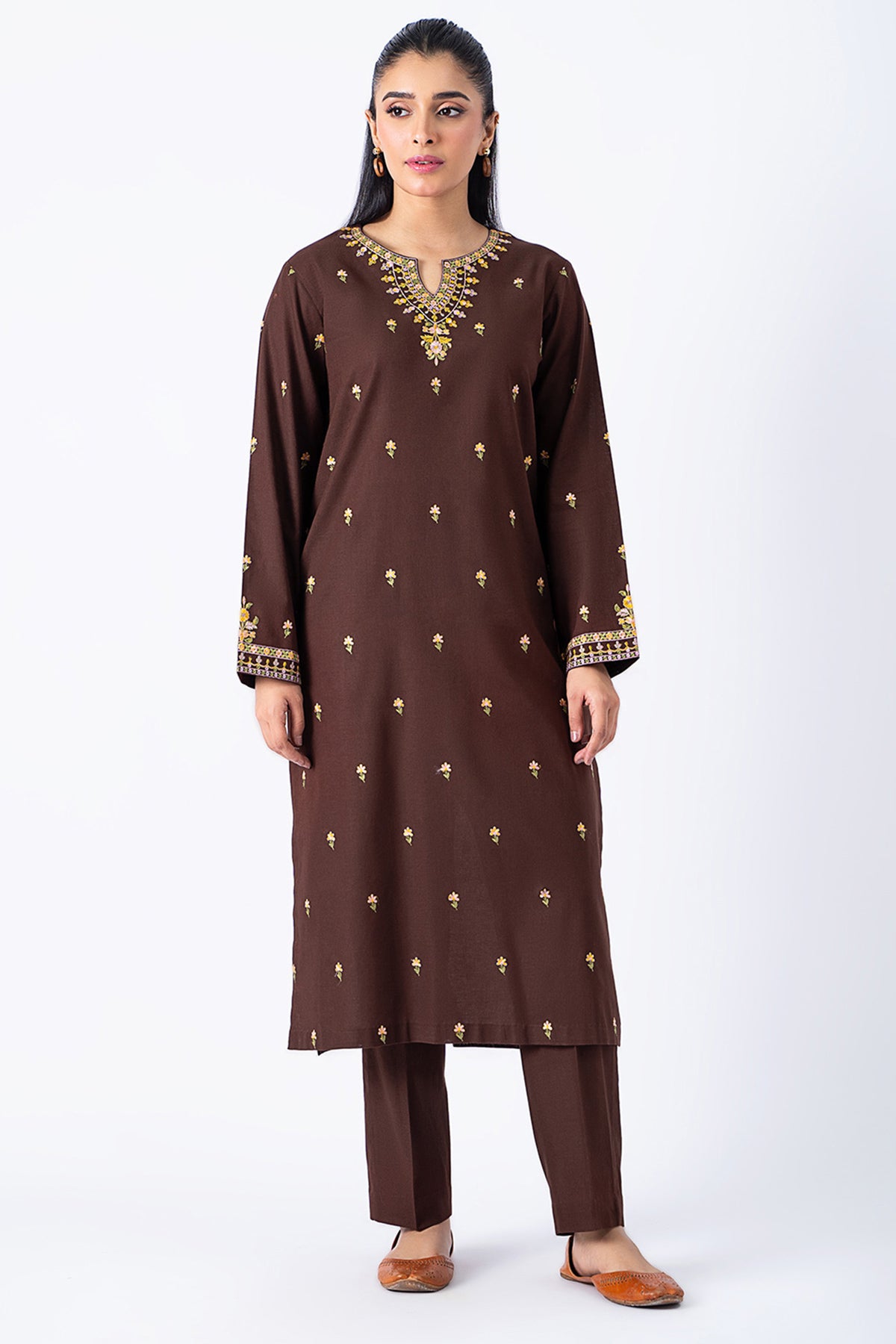 2 Piece Khaddar Shirt & Trouser