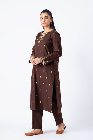 2 Piece Khaddar Shirt & Trouser