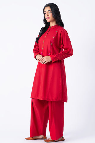 2 Piece Khaddar Shirt & Shalwar