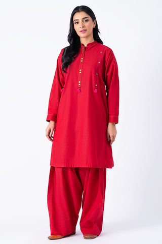 2 Piece Khaddar Shirt & Shalwar