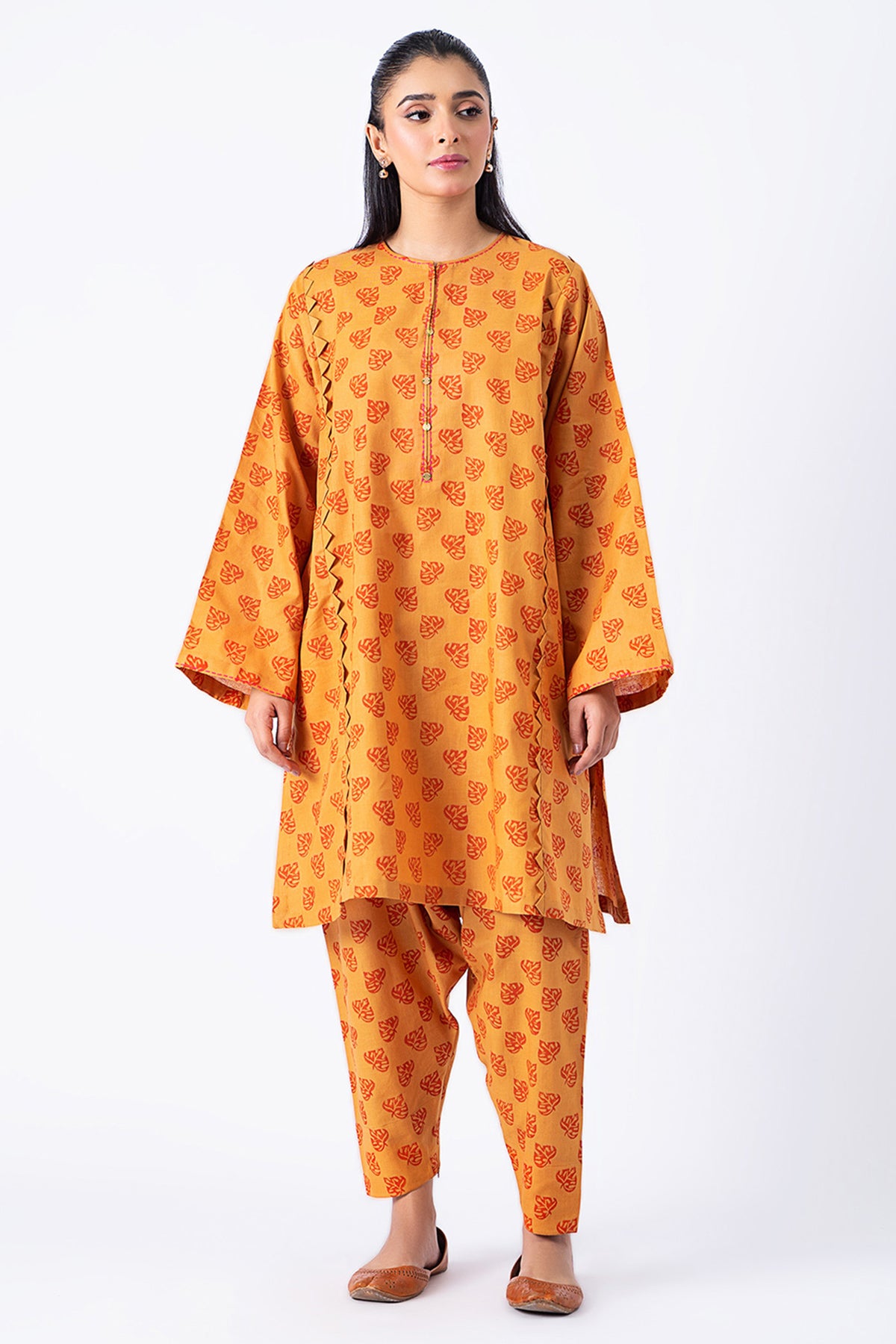 2 Piece Khaddar Shirt & Shalwar