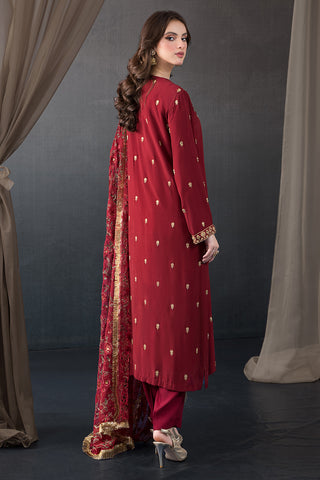 3 Piece Pk Raw Silk Suit