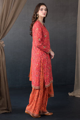 3 Piece Pk Raw Silk Suit